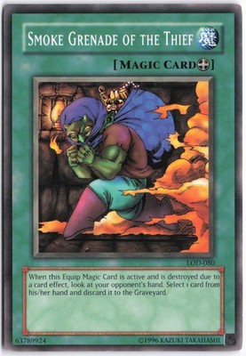Yugioh - Smoke Grenade of the Thief LOD-080 Unlimited - Legacy of Darkness