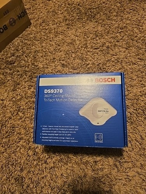 #ad Bosch Security Panoramic Tri Tech Ceiling Mount Motion Detector DS9370 $40.00
