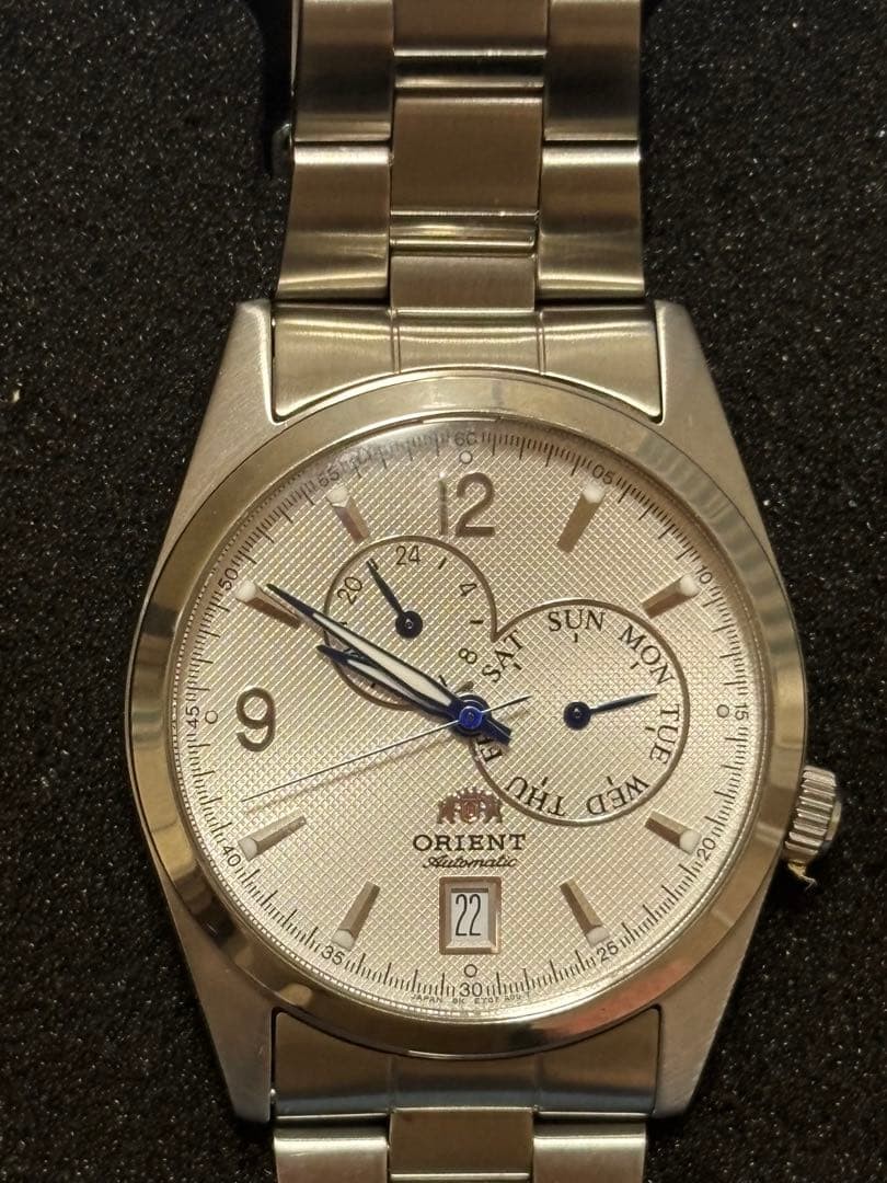ORIENT Automatic Watch Silver Excellent Condition… - image 3