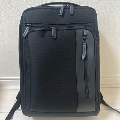 Zero Halliburton ZEST2 Backpack A4 PC Business Bag Black Excellent Condition