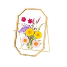 Double Glass Frame for Pressed Flowers, 4x6 Inch Handmade Pressed Flower Frame