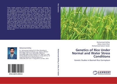 Genetics of Rice Under Normal and Water Stress Conditions Muhammad Ashfaq