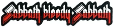Black Sabbath Bloody Sabbath Ozzy Heavy Metal Music Embroidered Iron on Patch