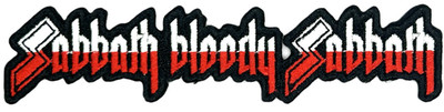 Black Sabbath Bloody Sabbath Ozzy Heavy Metal Music Embroidered Iron on Patch