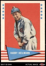 1961 Fleer #42 Harry Heilmann Tigers / Cubs HOF 7.5 - NM+