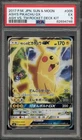 Pokemon Ash's Pikachu GX Ash Vs TM Rocket Deck Kit Japanese #005 PSA 5