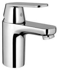Grohe 3287700A Single Hole S-Size Bathroom Faucet, 1.2 GPM Less Drain - Chrome