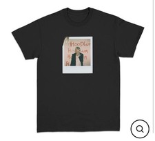 Darby Allin Hoodlum Polaroid T-Shirt AEW Wrestling Black Large Limited Edition
