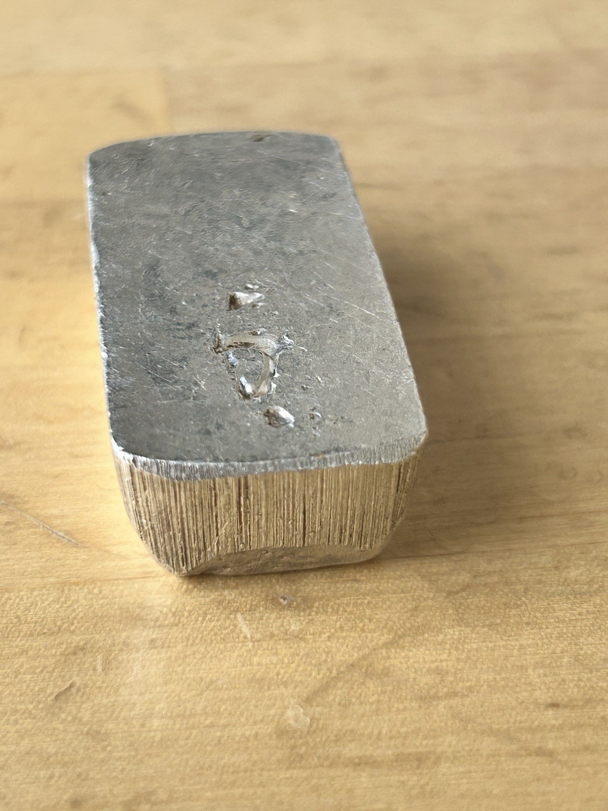 Vintage 5oz Montana Eagle Poured Silver Bar VERY RARE  Grail Piece!