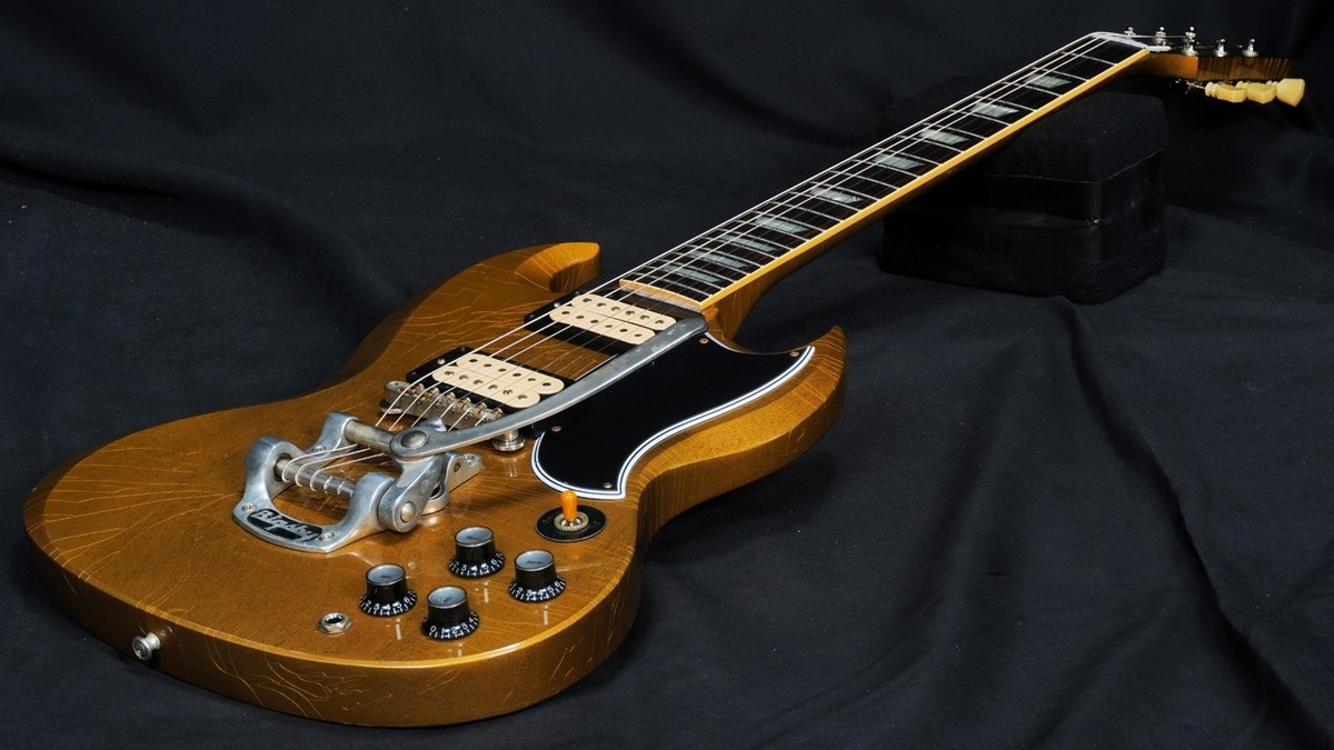 Gibson Custom Shop Murphy LAB 1964 SG Standard W/bigsby B5 Ultra