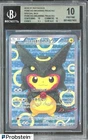 2016 Pokemon XY Rayquaza Poncho Wearing Pikachu Special Box BGS 10 PRISTINE