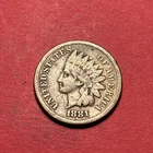 (1) Beautiful Antique 1881 Indian Head Cent/Penny CHOICE F-FINE NICE DETAIL