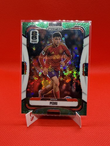 2026 Panini Prizm FIFA World Cup -- #80 Pedri green disco 38 /70