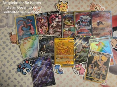 Pokemon Mystery Set Pokemon 10 Karten - Full Art, Art Rare etc