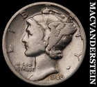 1940 Mercury Dime- Silver Scarce Better Date No Reserve #i3498