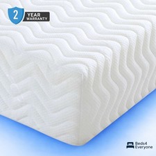 Memory Foam Mattress Reflex Orthopedic 4ft6 Double & King  | 4" 5" 6" 8" 10" 12"