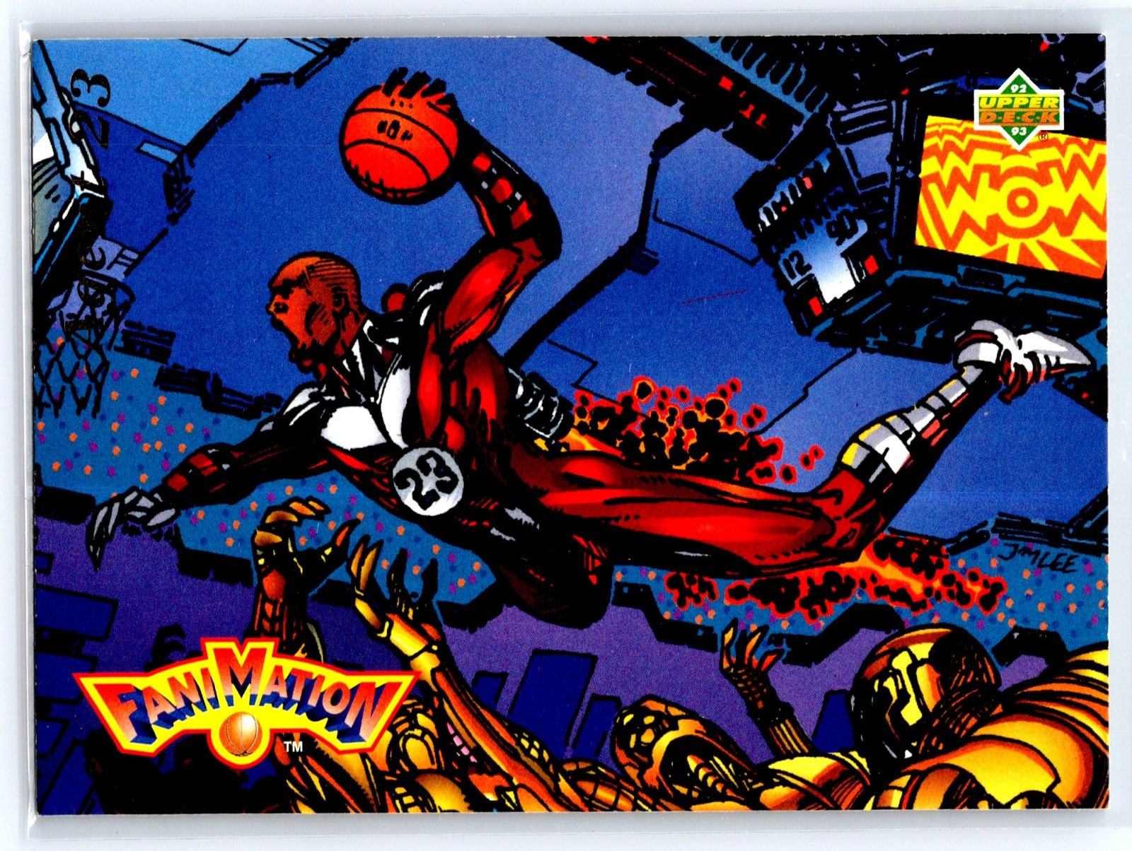 1992-93 Upper Deck FaniMation Michael Jordan #506 HOF