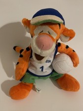 Walt Disney World VOLLEYBALL TIGGER 10" Bean Bag Plush Hat Ball Winnie The Pooh
