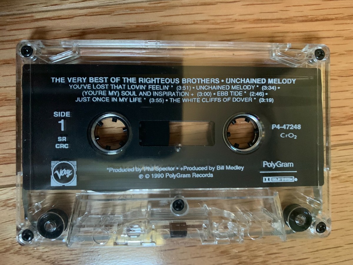 Very Best of The Righteous Brothers - Cassette Tape - Unchained