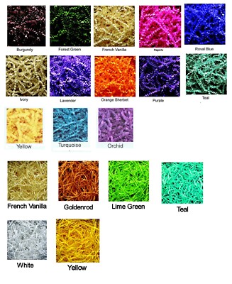 Crinkle or Fine Paper Shreds  - 3 lb. Box - USA Made