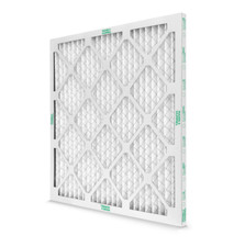 20x25x1 MERV 13 Pleated Air Filters by Mann Hummel. 4 Pack.