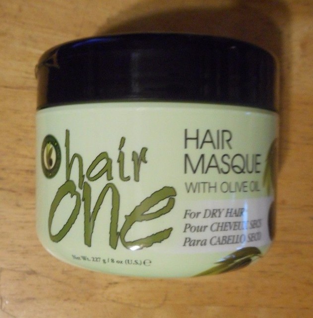 3 jar lot HAIR ONE HAIR MASQUE with OLIVE OIL for dry hair SEALED 8oz