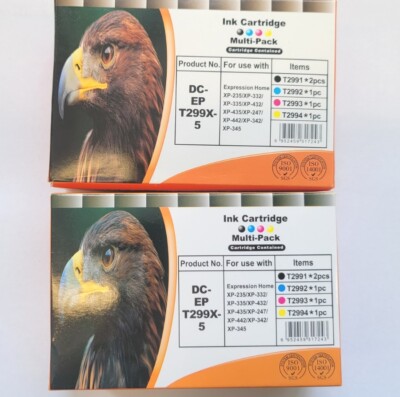 10 XL Druckerpatronen kompatibel für Epson XP-235 XP342 XP-345 XP-442 XP-445 