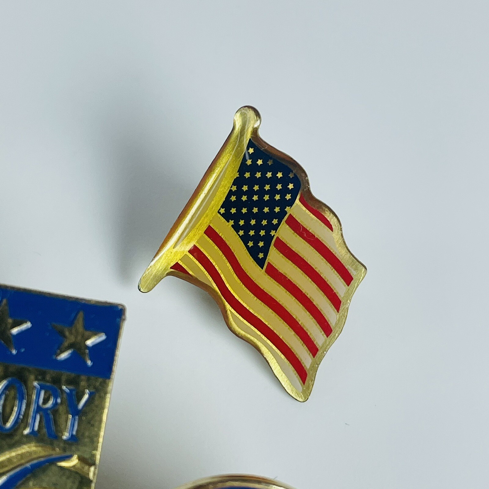 1996 Republican National Committee Presidential Political Hat Lapel Pin Lot VTG