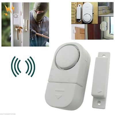 Sensore Allarme Porte E Finestre TECPEAK - Wireless, Con Batteria Integrata E Pulsante Emergenza - Foto 9