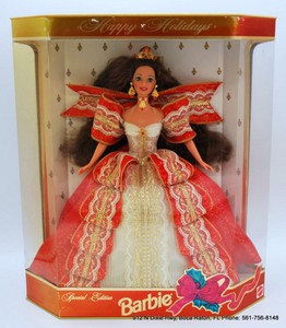 barbie happy holidays 1997