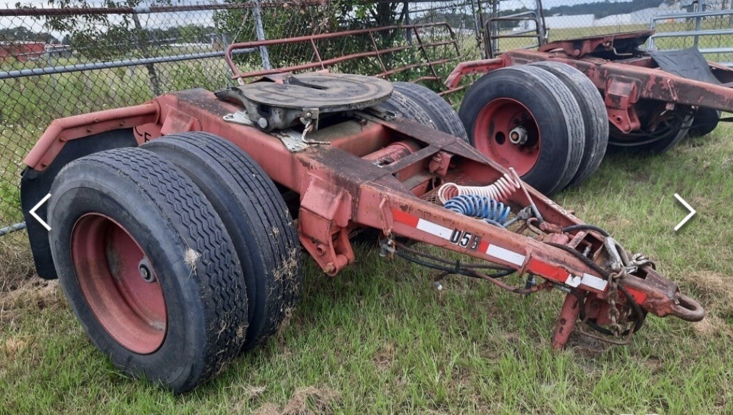 Semi Tractor Trailer Dolly Pintle hitch fifth wheel eBay