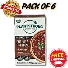 PACK OF 6 | Plantstrong Engine 2 Firehouse | Organic Chilli | 100% Fresh | 16 oz