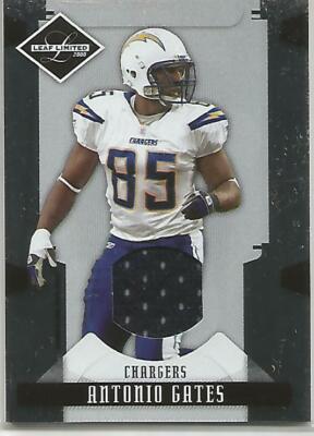 Antonio Gates 2008 Leaf Limited Game Used Jersey #78/100