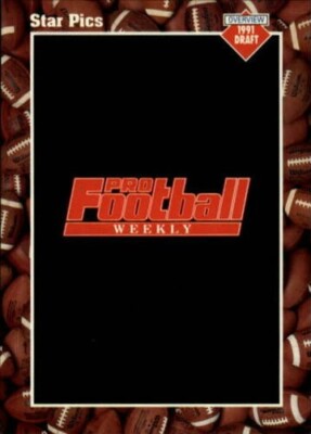 B0342-1991 Star Pics Football Karte #1-112   You Pick   NM-MT
