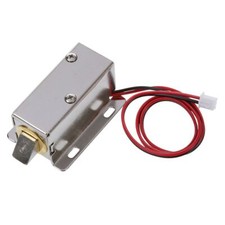 2X 0837L DC 12V 8W Open Frame Type Solenoid for Electric Door Lock W6Y6 9767