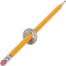 PEN THRU COIN Close Up Magic Trick Pocket Pen...