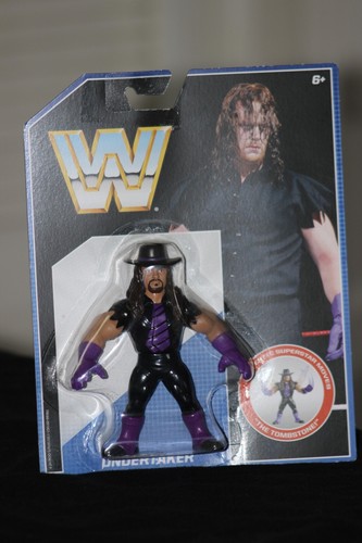 WWE Wrestling Figure Retro Series The UNDERTAKER M...