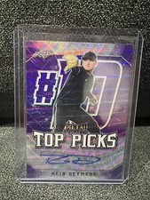 2020 Leaf Metal Draft Auto Reid Detmers Top Picks 9/15 LA Angels