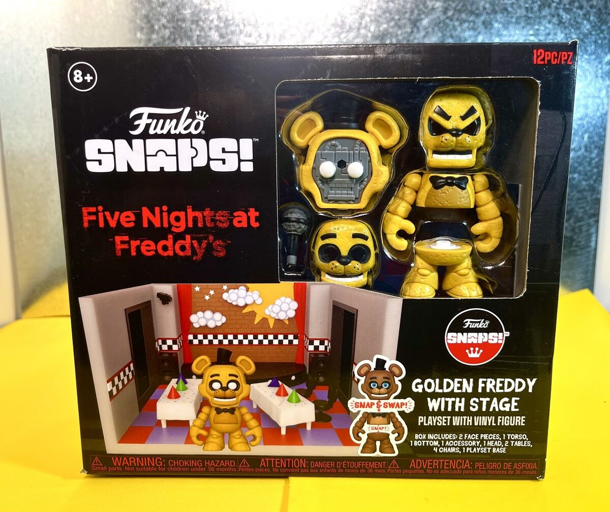 Funko Snaps! Five Nights at Freddy's Golden Freddy Vinyl Playset