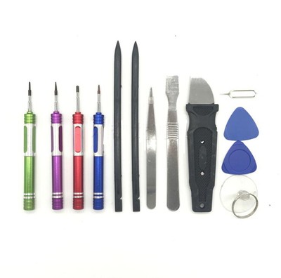 13 in 1 Mobile Phone Repair Tools Kit Set Spudger Pry Opening Tool Screwdriver