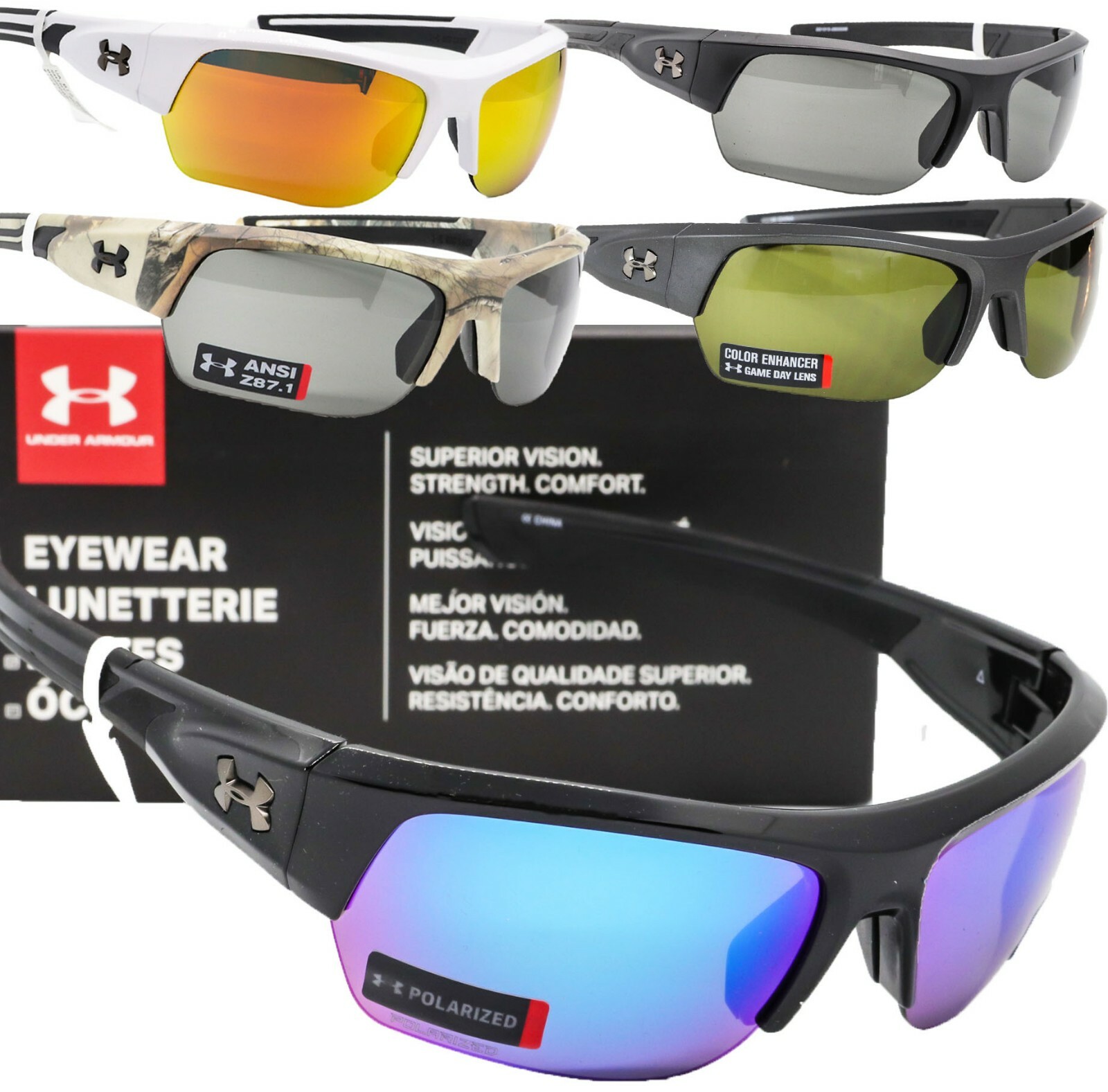 Under Armour Big Shot Sunglasses Satin 