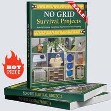 NO GRID Survival Projects  - A5 Size HOT