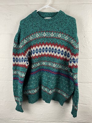 Vintage American Eagle Outfitters Wool Knit Pullover Sweater Men's Large