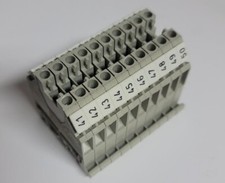 (10Pcs) Terminal Block Wieland WK4/U 57.504.0055.0 600V 40A  20-10AWG