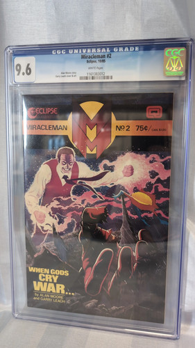 Miracleman #2 (Eclipse 1985) CGC Graded 9.6 NM+