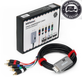 Dreamcast Component Cable Adapter - Supports RGBS/VGA to Component Video (3RCA)