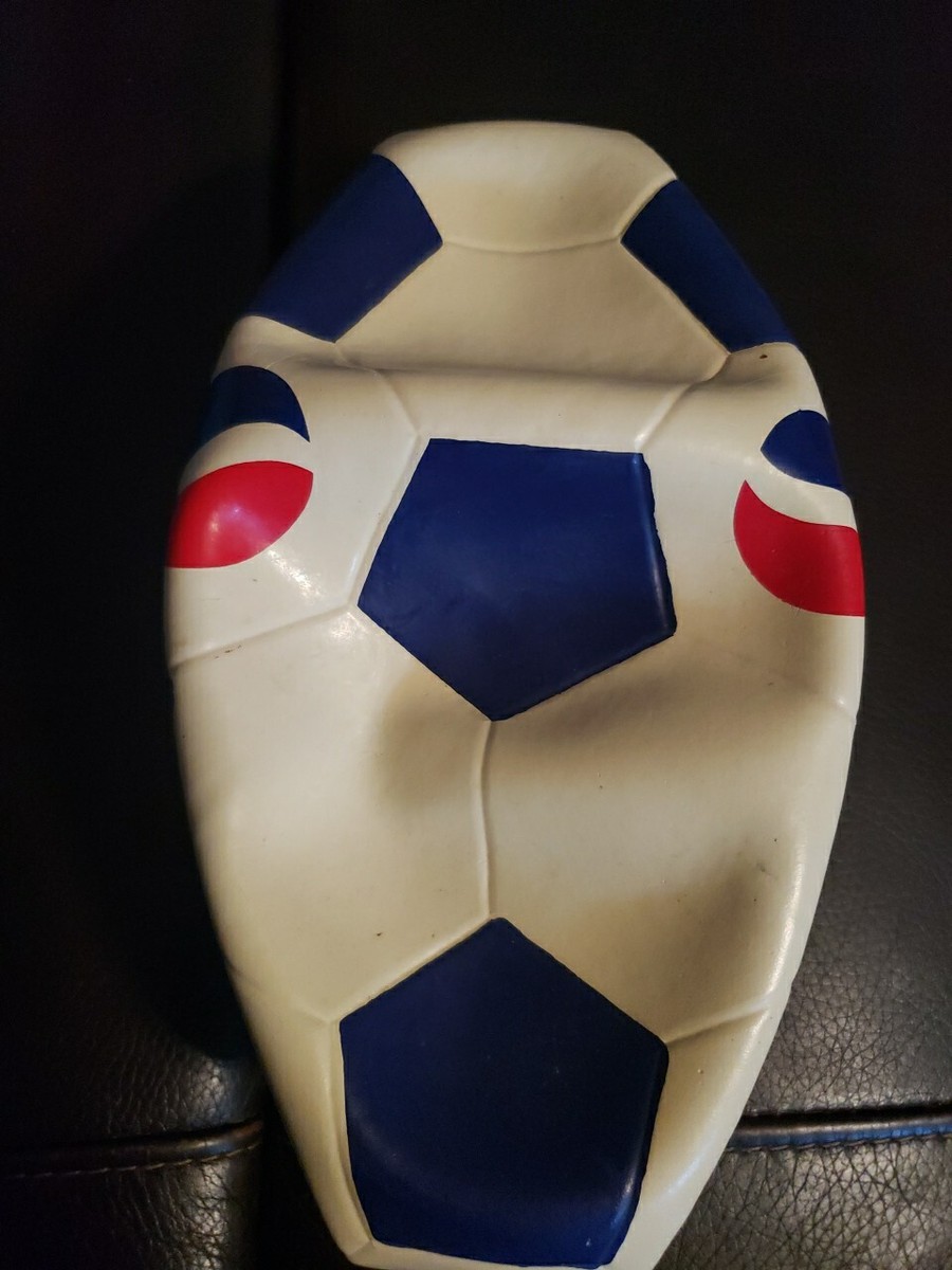Pepsi Soccer Ball Stuff Promotional New Unused 4 to 6lbs Vintage