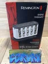 NIB REMINGTON SHINE THERAPY Argan Oil Keratin Treated Hair Setters Hot Rollers