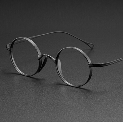 Ultralight Reading Glasses Men Women Readers Titanium Retro Round Eyeglass frame
