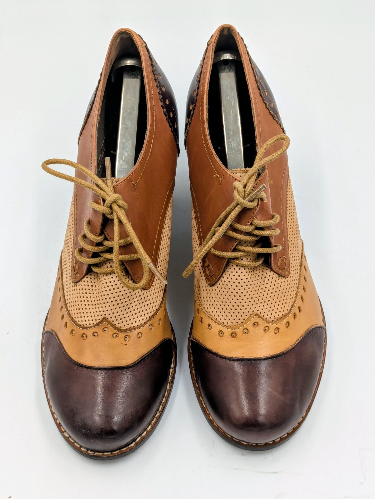 L’Artiste Bardot Shoes Spring Step Victorian Oxford Heels US 9 EU 40